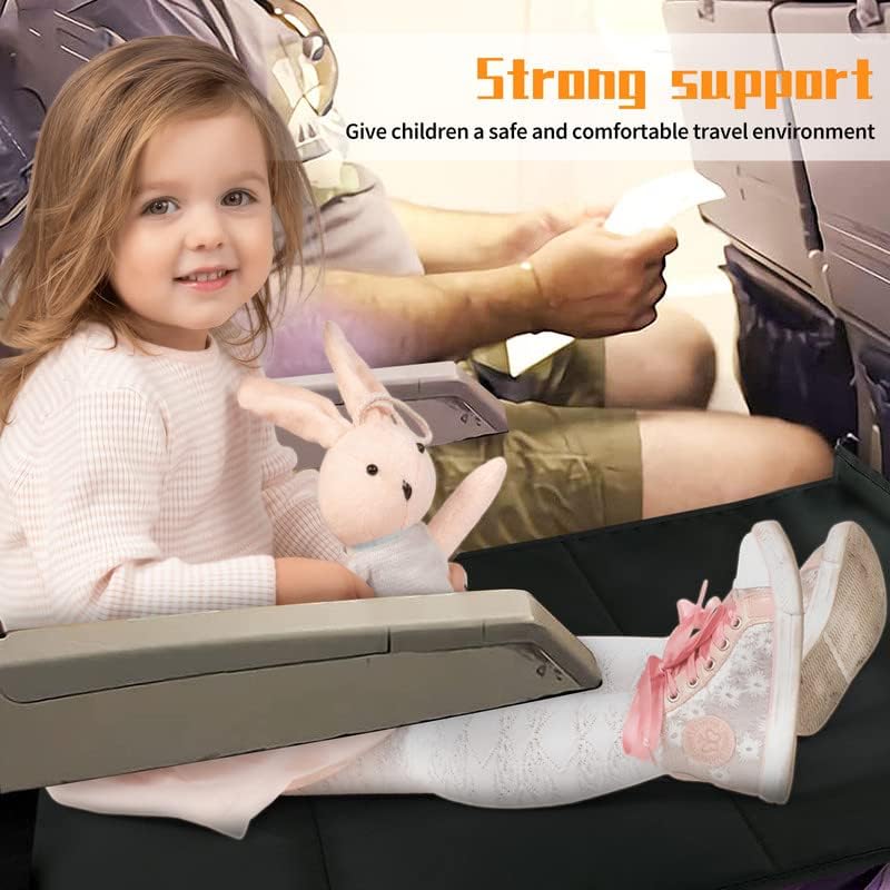 Детски Авионски Потпирач За Нозе Продолжувач На Седишта За Седишта-Мали Деца Пренослив Одмор За Нозе Додатоци За Патување Во Кревет За Авиони