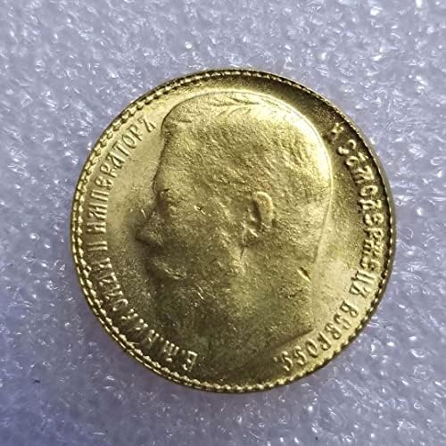 Антички занаети на Кингфенг 1897 година Руска крпа златни монети 2159