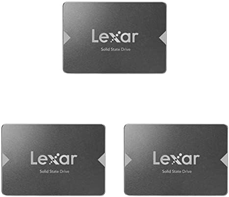 LEXAR NS100 1TB 2.5 ”SATA III Внатрешен SSD & NS100 512GB 2.5” SATA III Внатрешен SSD, Solid State Drive & NS100 256 GB 2.5