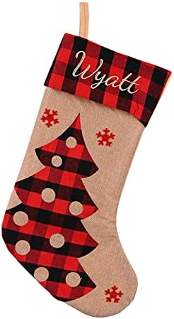 Големи чорапи бонбони чорапи Божиќни украси Домашни празници Божиќни забави украси Newу Хевен украс