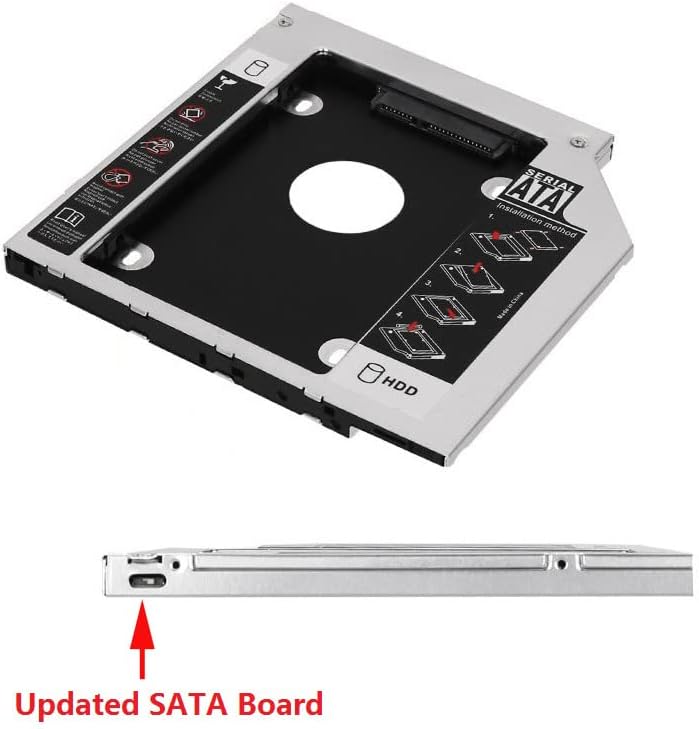 SATA 2 2.5 HD Хард Диск HDD SSD Cadd Frame Frayfor Toshiba L50-L50-B Серија L50-A-15X L50-B-127