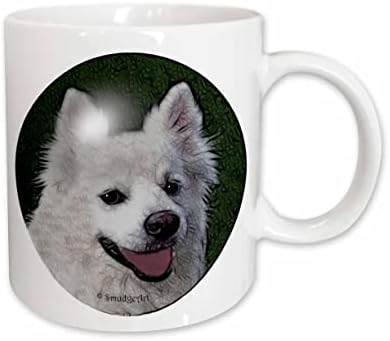 3drose Smudgeart Dog Art Designs - Американско куче Ескимо - чаши