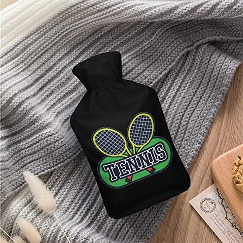 Ја сакам торбата со топла вода со тенис со обвивка 1L гумени шишиња со топла вода за загревање на раката