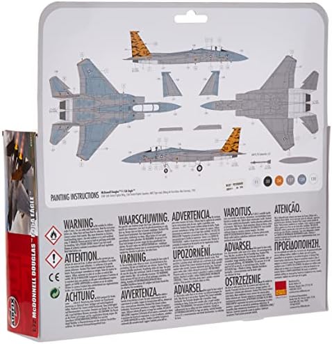 Airfix McDonnell Douglas F-15A Eagle 1:72 Воен авијациски пластичен модел комплет поголем почетен подарок сет A55311