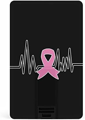 Рак На дојка Розова Лента Отчукување На Срцето ДИСК USB 2.0 32g &засилувач; 64G Преносни Меморија Стап Картичка За КОМПЈУТЕР/Лаптоп