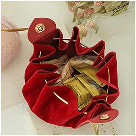 Канти за складирање Masera PU кожни торбички торбички преносен накит подарок бонбони за складирање кутија кутија органиер торба свадбена забава