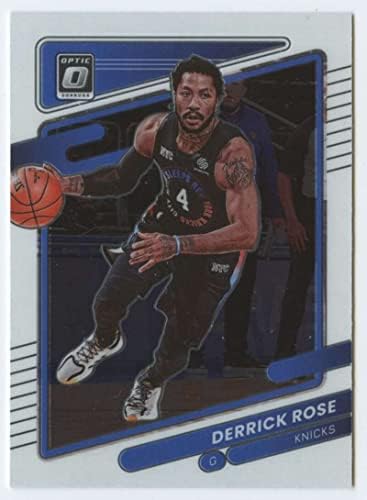2021-22 ДОНРУС ОПТИКА #127 Дерик Роуз Newујорк Никс Официјална трговска картичка на НБА