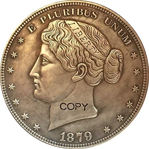 Challenge Coin 1876 Indian Head Cont Copy Copy Copy Подарок за него колекција на монети