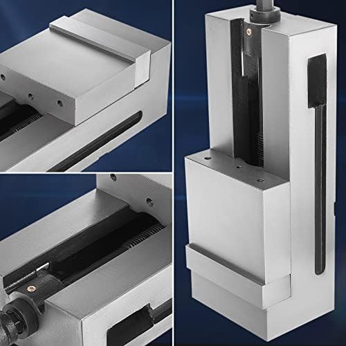 Mophorn High Precision Melling Vice 6 инчи, клупа за прицврстување на клупата, нодуларен материјал од леано железо, рамен стегач Вис