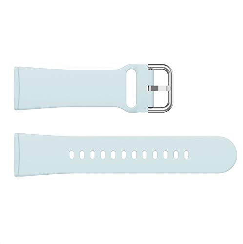 Eieuuk 3 пакети ленти компатибилни со Fitbit Versa 3 & Sense, меки силиконски замена за часовници за часовници за ленти за зглобот за Versa