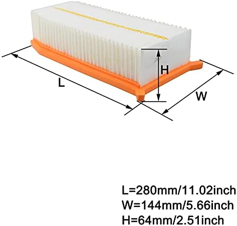 Piolosd Air Filter, Fit for Renault Clio Lutecia IV 4 Captur 2012 2013 2014 2015 2017 2017 2018 2019 0.9L 1.2L додатоци за нафта