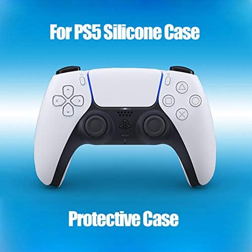 Заштитно покритие на yousike gamepad, рачки на ракав силиконски куќиште за заштита на силиконски капаци против лизгање на кожата за PlayStation