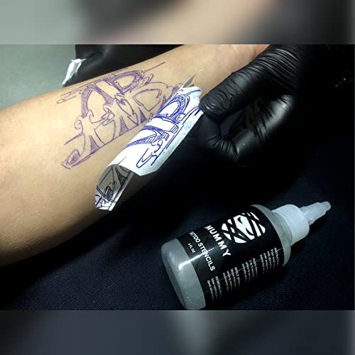 Мумија Тетоважа Матрица Трансфер Формула Професионална Тетоважа Трансфер Крем за Тетоважа Материјали 4oz