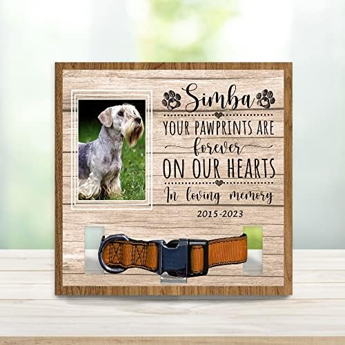 Вашите отпечатоци од шепа се засекогаш во нашите срца, персонализирани држач за јака на кучиња Cesky Terriers, знак за јака за миленичиња