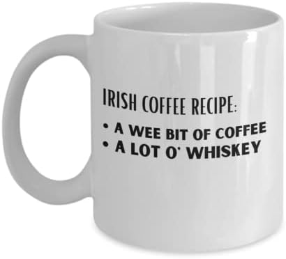 Ирски рецепт за кафе, кафе кригла Свети Патрик