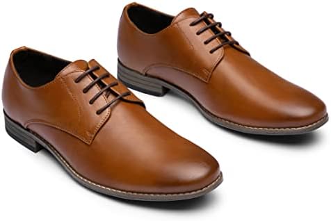Juseen машки Оксфорд обичен пети чевли класични формални дерби чевли