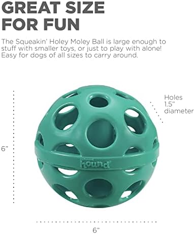Надворешна копачка пискаак 'Холи Моли кучиња топка што може да се појави на влечење играчка играчка