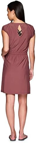 Алансиска женска клуч за клучеви на задниот дел од ткаени фустан со краток ракав фустан со џебови со џебови