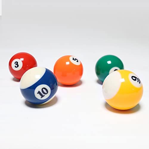 Билиард топка/топка за базени поставени за редовна маса за базени, топки за табели со базени со чиста смола во големината на регулативата