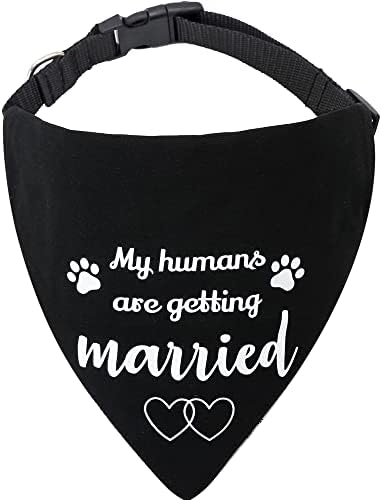Моите луѓе се венчаат, таа рече да, да кучиња бандана јака свадба ангажман миленичиња додатоци за шал -додатоци за кучиња мачка