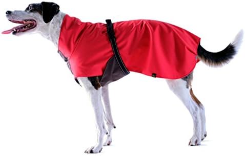 Водоотпорен палто за кучиња од сите сезони - црвена големина 14/16
