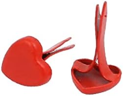 Х-гранче 5 мм хартија во форма на срце во облик на срцев Бред Црвен 300 парчиња (5 мм де Хиеро и Форма де Коразин де Папел Бред