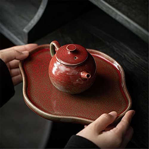 DHDM керамички домаќинство носител чај чај сад за чај, мала чај, гроздобер тенџере, носител чајник чајник база