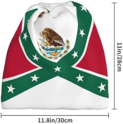 Мексико знаме мултифункционални капи за мажи за мажи Мексикански мексикански меки череп капа модна марама за џогирање велосипедизам