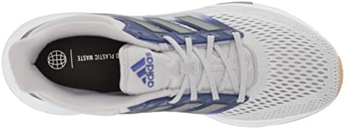Машки за мажи Adidas EQ21 трчање чевли, сива/сива/наследство Индиго, 11