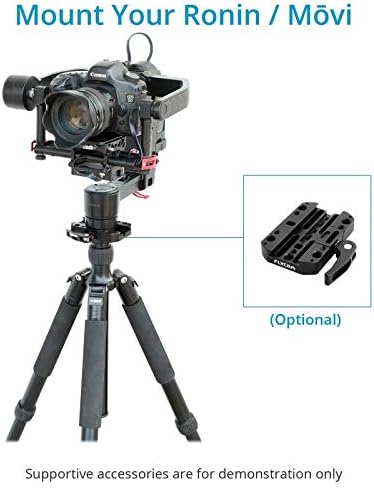 Proaim Mount for Freefly Mōvi Gimbals. Нуди брзо размена на различна опрема. со 1/4 ”-20 & 3/8” -16 навои за монтирање, направен