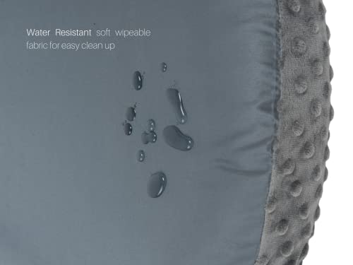 Мила Мили Отпорен на вода Отстранлив капак за новороденче | Minky Sensory Slipcover за седиштето за бебиња | Премиум квалитет мека