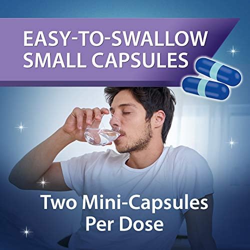 Unisom Sleepminis, Nightime Sleep-Aid, Diphenhydramine HCI 25 mg, мини-капсули, 60 брои