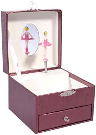 Lhllhl Music Dance Girl Girl Jewelry Box Container рачно изработена кутија за складирање кутија за кутии за складирање кутија за складирање