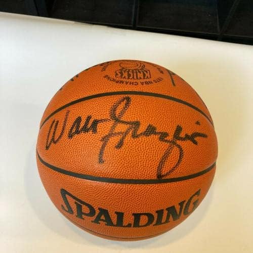 1969-1970 Teamујорк Никс во НБА Шампионски тим потпиша кошарка Штајнер Коа - Автограмски кошарка