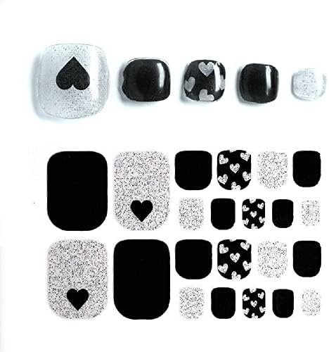 22 парчиња модни летни пети налепници за нокти ја обвиткуваат ноктите уметност selfsstick zxj-056 од 24/7 продавница