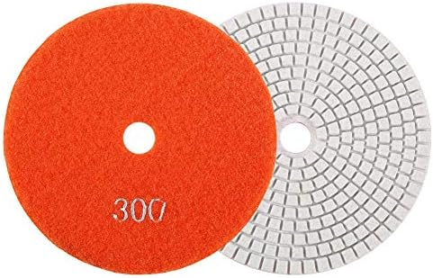 Fafeicy Disc на мелење, влошки за полирање со дијаманти од 125мм, за голем модел 150, модел 180 машина за мелење или машина за мелење