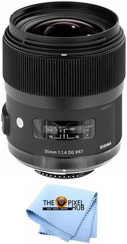 Sigma 340205 35mm F1.4 DG HSM леќи за Sony [Меѓународна верзија]