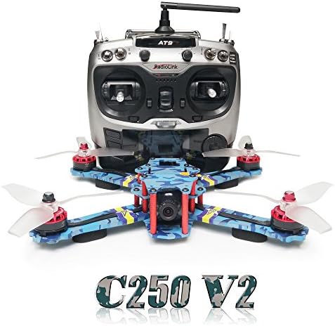 Arris C250 V2 250mm RC Quadcopter FPV Racing Drone RTF со FlyColor 4-во-1 S-Tower + Radiolink AT9 + 4S батерија + HD камера