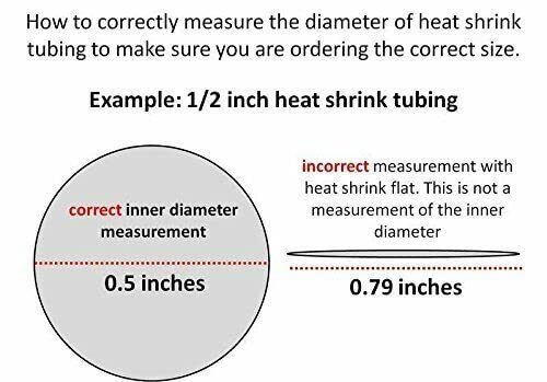 3 'ID бела топлинска цевка за намалување на топлината 2: 1 сооднос полиолефин 3,0' инч/ft/до 80мм лепило поставена топлинска