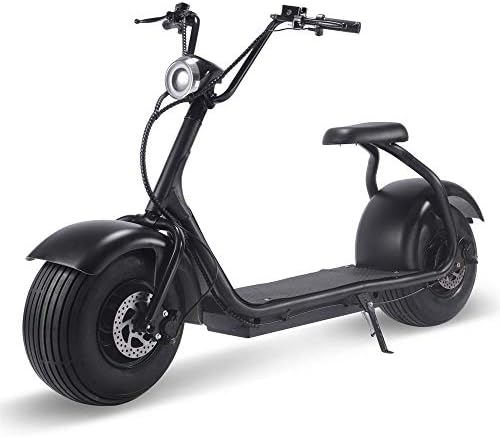 Mototec масна гума 60v 18ah 2000w литиум електричен скутер црна