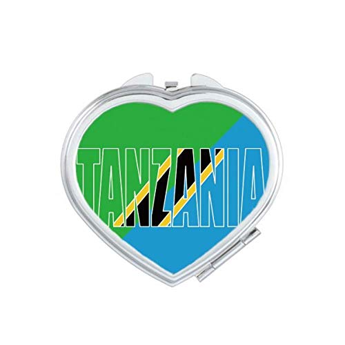 Име на знамето на земјата Танзанија Име на срцев огледало Преносен рачен џеб шминка