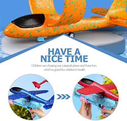 Toyvian Airplane фрлачки играчки Постави пена Авион едриличар режим на летање едриличарски авион пена едриличар катапулт авион