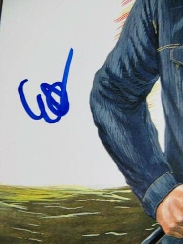 Ерик Грифин потпиша автограмиран 12x18 Фото Американ Воин Постер PSA AJ57647 - Автограмирани НБА фотографии