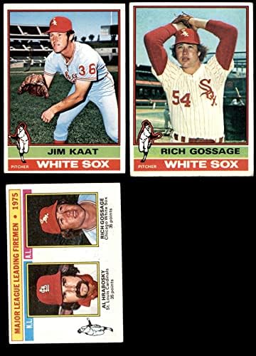 1976 Topps Chicago White Sox Team го постави Чикаго Вајт Сокс VG/EX+ White Sox