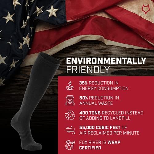 Фокс Ривер Машки Замор Борец Над-На-Теле Чорапи Со Надграден Проток на Воздух &засилувач; Крајната Удобност