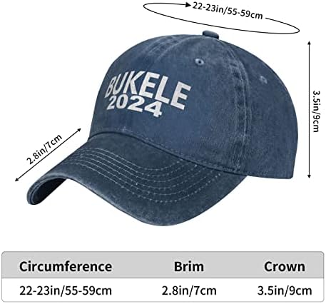 Pauppy Nayib Bukele 2024 Подароци за жени мажи црна каубојска капа на отворено прилагодлива спортска голф бејзбол капа капи тато капачиња