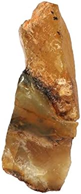 Gemhub Loose Gemstone жолт опал камен за заздравување, обвивка од жица, накит со 15 КТ