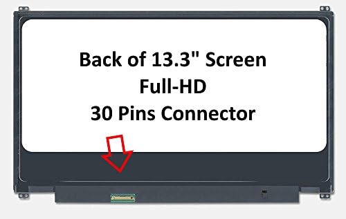 Fullcom Нови 13.3 инчен IPS Целосна-HD ЛАПТОП LED Лцд Замена Екран/Панел Компатибилен СО INSPIRON 13 7347