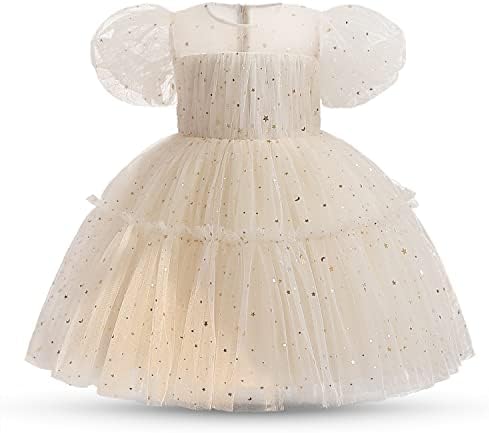 Nnjxd бебе девојче принцеза фустан фустани со фустани