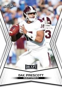 Dak Prescott Draft Rookie Card 1! W/h Топ -товадер!